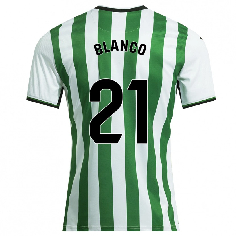 Danxen Herren Víctor Blanco #21 Weiß Grün Heimtrikot Trikot 2025/26 T-Shirt Österreich