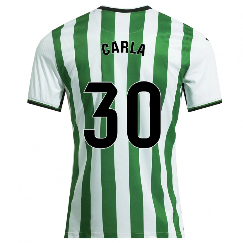 Danxen Herren Carla Rojas Noguera #30 Weiß Grün Heimtrikot Trikot 2025/26 T-Shirt Österreich