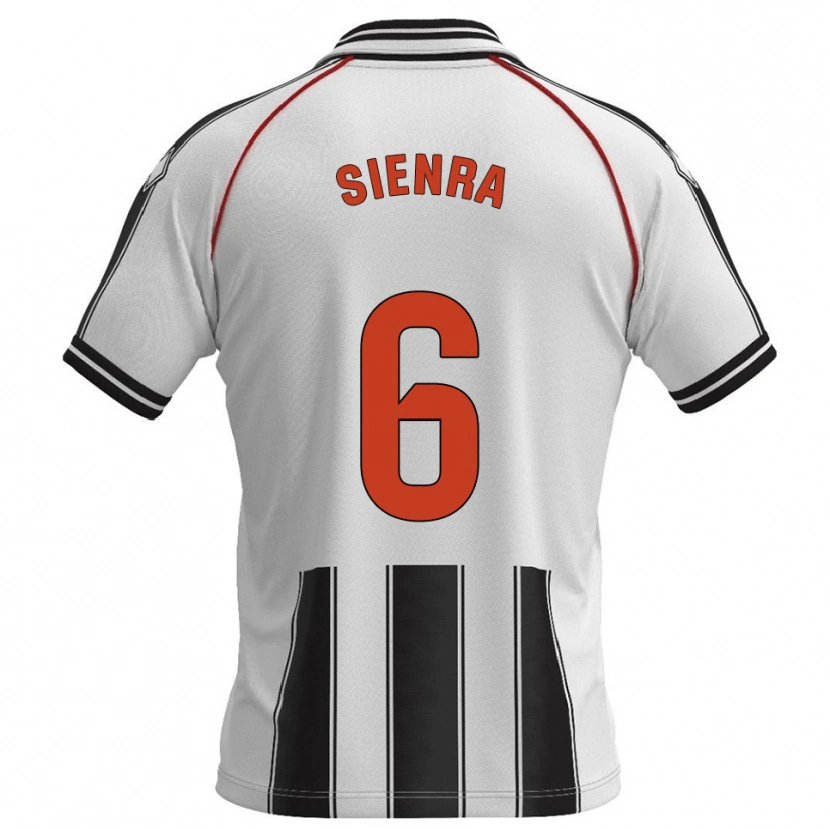 Danxen Herren Agustín Sienra #6 Weiß Schwarz Heimtrikot Trikot 2025/26 T-Shirt Österreich