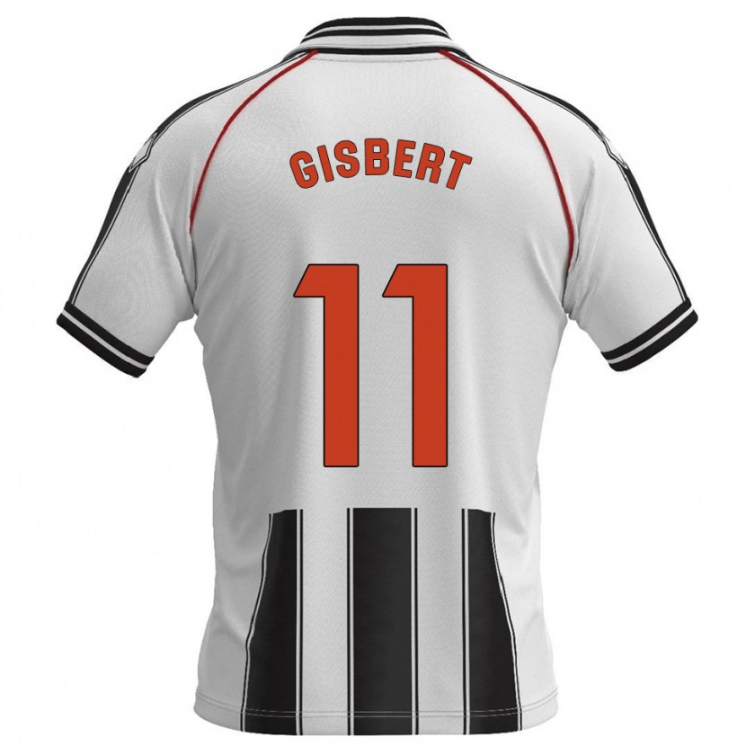 Danxen Herren Enric Gisbert #11 Weiß Schwarz Heimtrikot Trikot 2025/26 T-Shirt Österreich