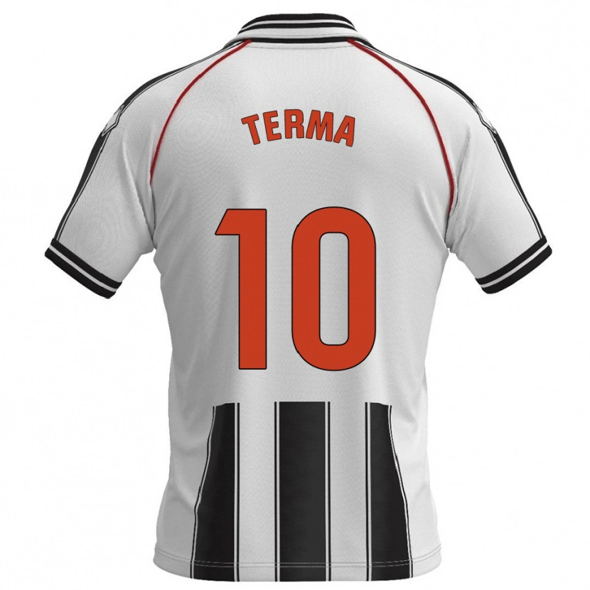 Danxen Herren Guillem Terma #10 Weiß Schwarz Heimtrikot Trikot 2025/26 T-Shirt Österreich