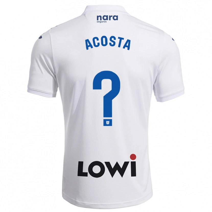 Danxen Herren Camilo Acosta #0 Weiß Marine Heimtrikot Trikot 2025/26 T-Shirt Österreich