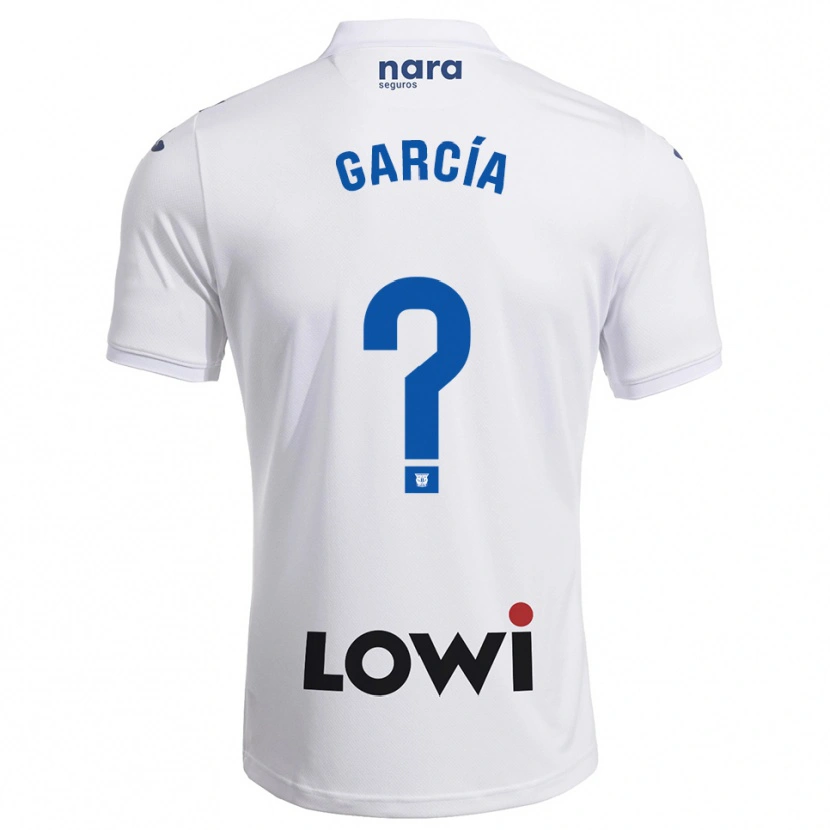 Danxen Herren Sergio García #0 Weiß Marine Heimtrikot Trikot 2025/26 T-Shirt Österreich