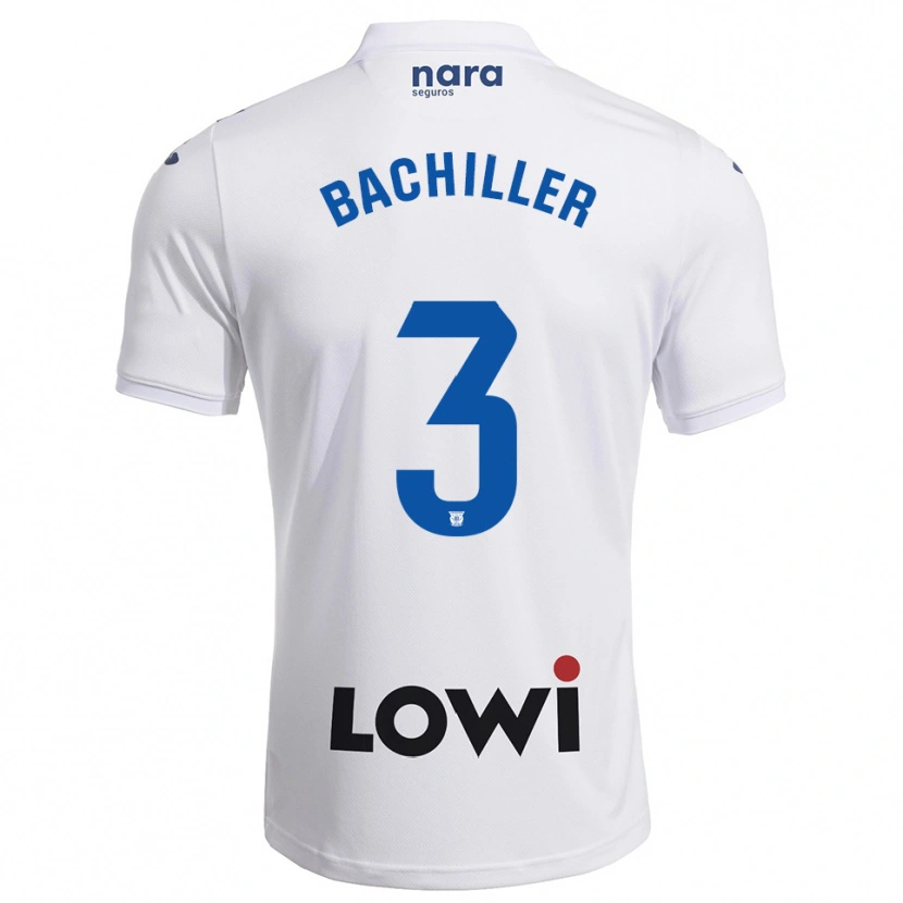 Danxen Herren Iker Bachiller #3 Weiß Marine Heimtrikot Trikot 2025/26 T-Shirt Österreich