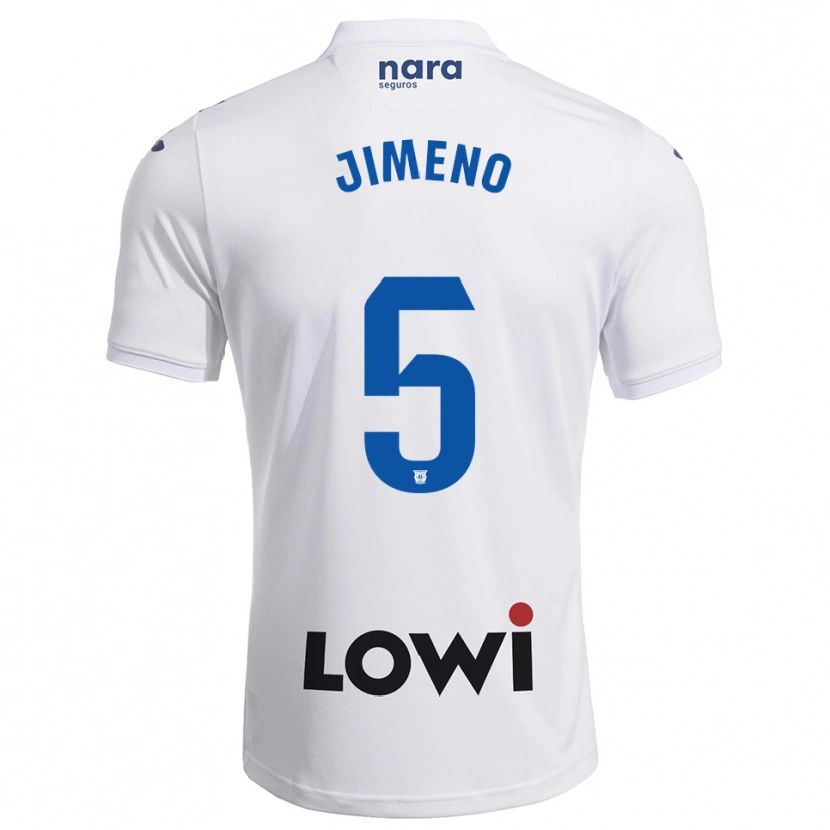 Danxen Herren Luis Jimeno #5 Weiß Marine Heimtrikot Trikot 2025/26 T-Shirt Österreich