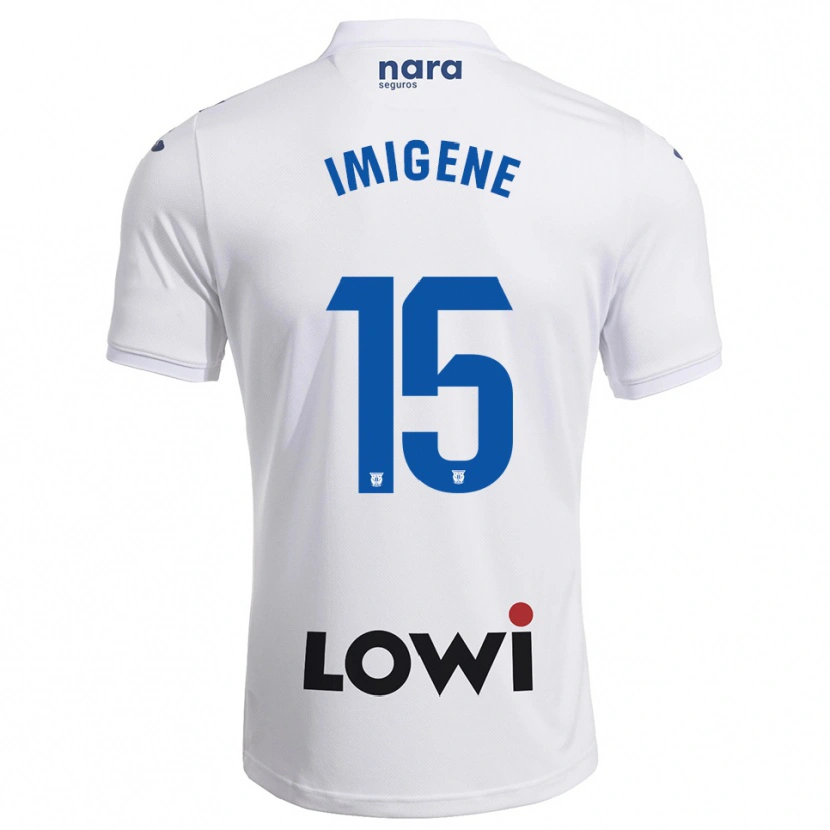 Danxen Herren Said Imigene #15 Weiß Marine Heimtrikot Trikot 2025/26 T-Shirt Österreich