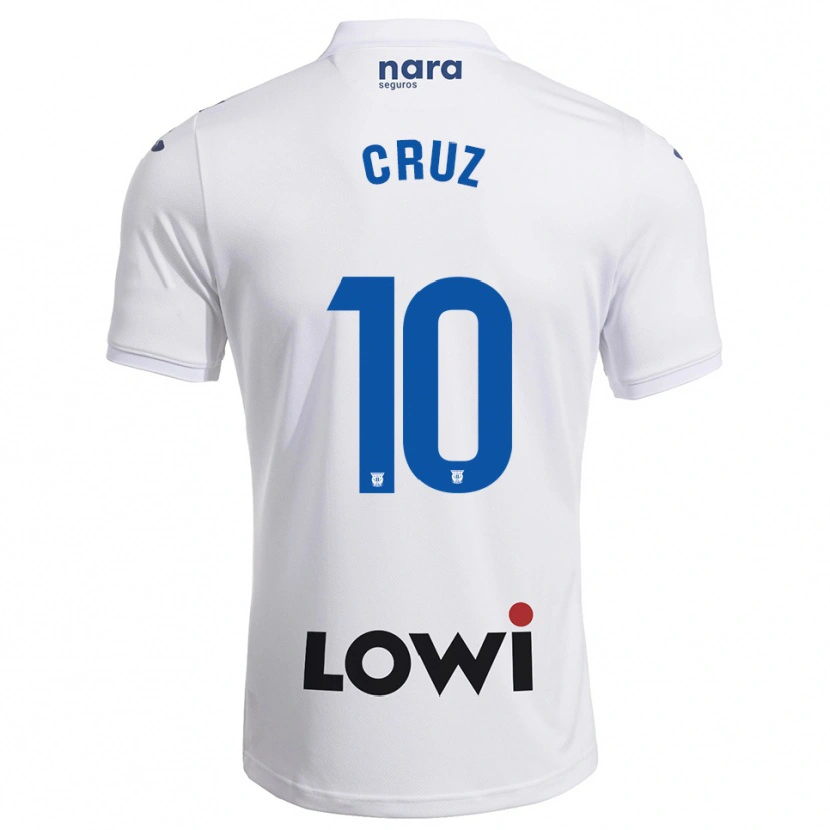 Danxen Herren Juan Cruz #10 Weiß Marine Heimtrikot Trikot 2025/26 T-Shirt Österreich