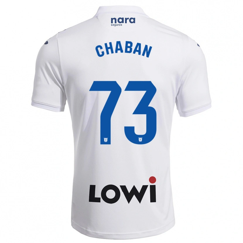 Danxen Herren Danylo Chaban #73 Weiß Marine Heimtrikot Trikot 2025/26 T-Shirt Österreich