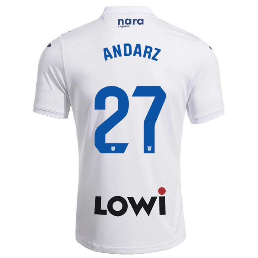 Danxen Herren Nima Andarz #27 Weiß Marine Heimtrikot Trikot 2025/26 T-Shirt Österreich