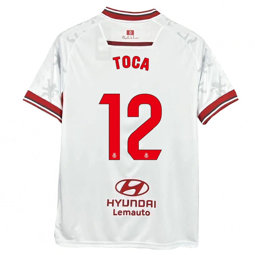 Danxen Herren Nico Toca #12 Weiß Rot Heimtrikot Trikot 2025/26 T-Shirt Österreich