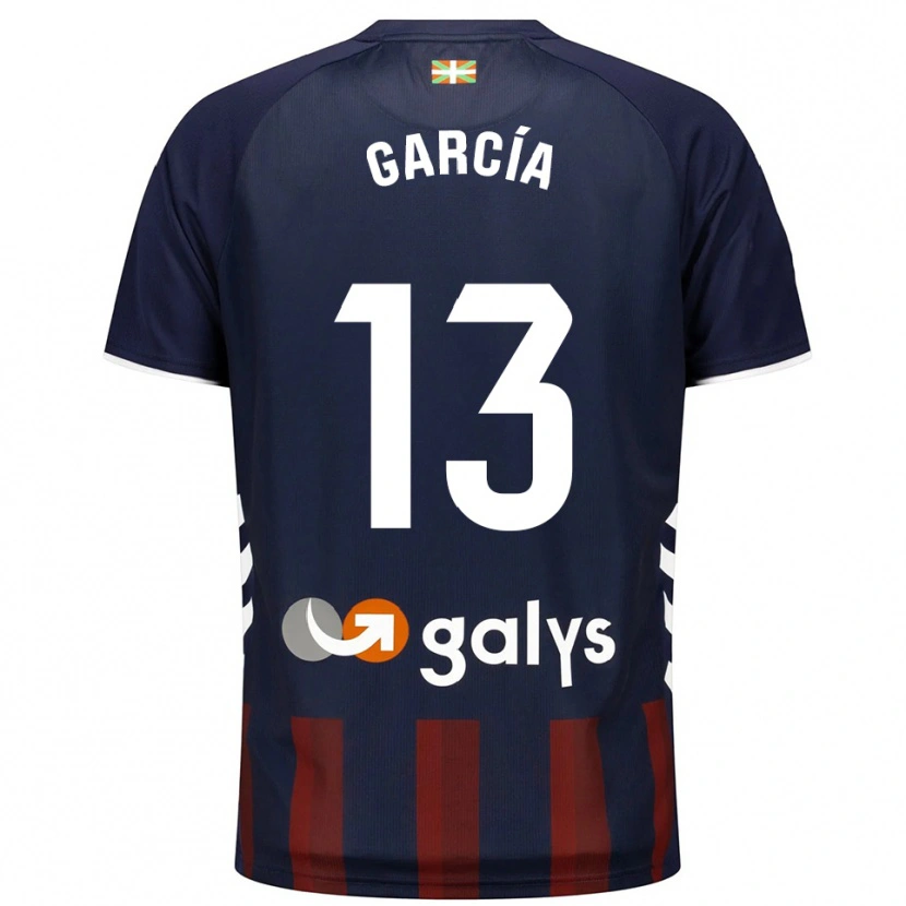 Danxen Herren Jon García #13 Marine Rot Heimtrikot Trikot 2025/26 T-Shirt Österreich
