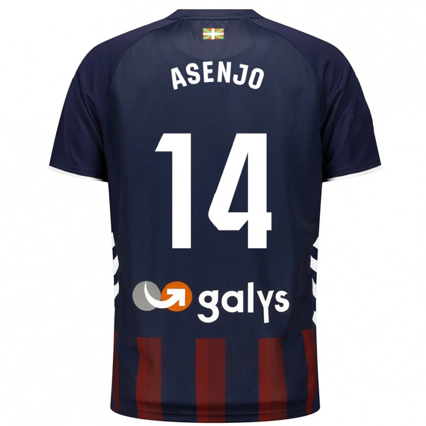 Danxen Herren Ibai Asenjo #14 Marine Rot Heimtrikot Trikot 2025/26 T-Shirt Österreich