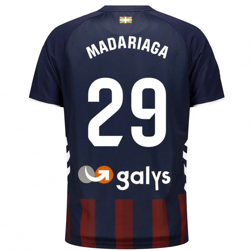 Danxen Herren Ander Madariaga #29 Marine Rot Heimtrikot Trikot 2025/26 T-Shirt Österreich