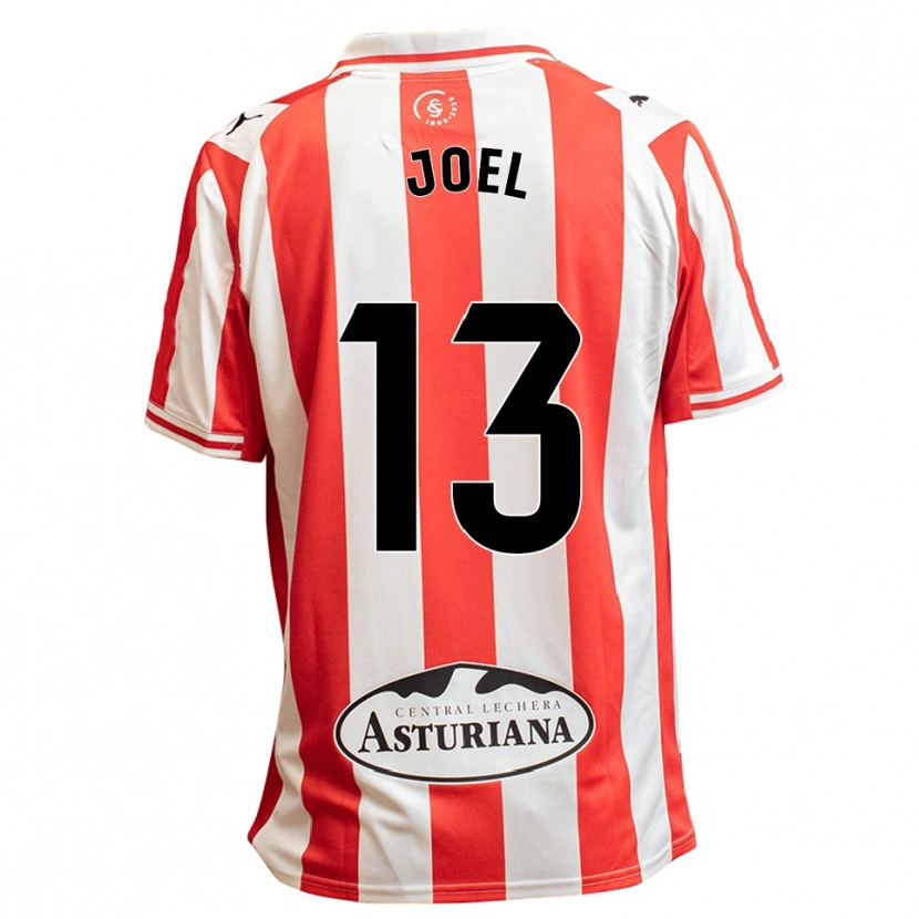 Danxen Herren Christian Joel #13 Weiß Rot Heimtrikot Trikot 2025/26 T-Shirt Österreich