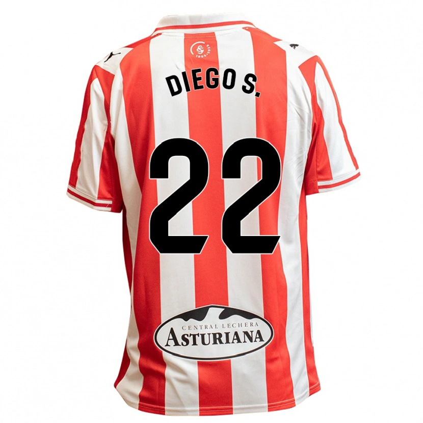 Danxen Herren Diego Sánchez #22 Weiß Rot Heimtrikot Trikot 2025/26 T-Shirt Österreich