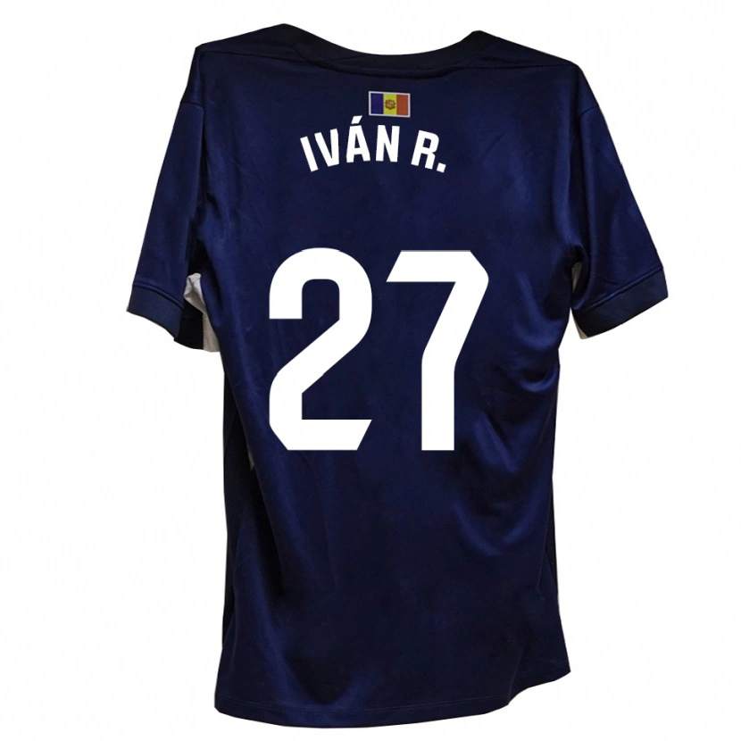 Danxen Herren Iván Rodríguez #27 Marineblau Weiß Heimtrikot Trikot 2025/26 T-Shirt Österreich