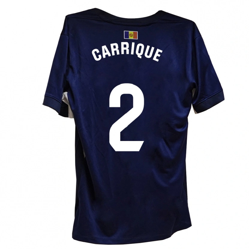 Danxen Herren Thomas Carrique #2 Marineblau Weiß Heimtrikot Trikot 2025/26 T-Shirt Österreich