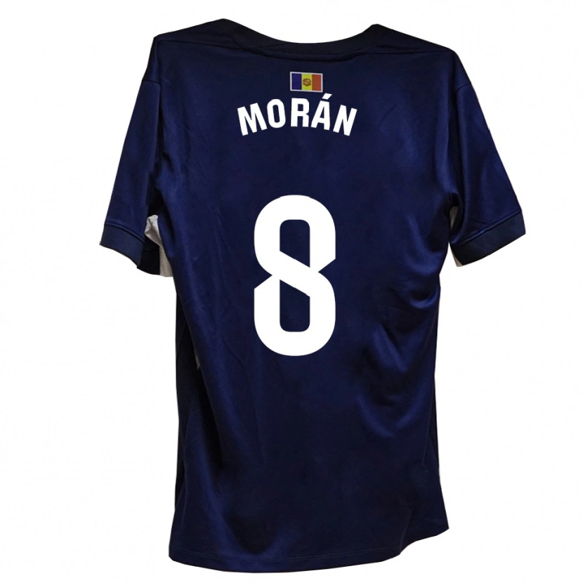 Danxen Herren Erik Morán #8 Marineblau Weiß Heimtrikot Trikot 2025/26 T-Shirt Österreich