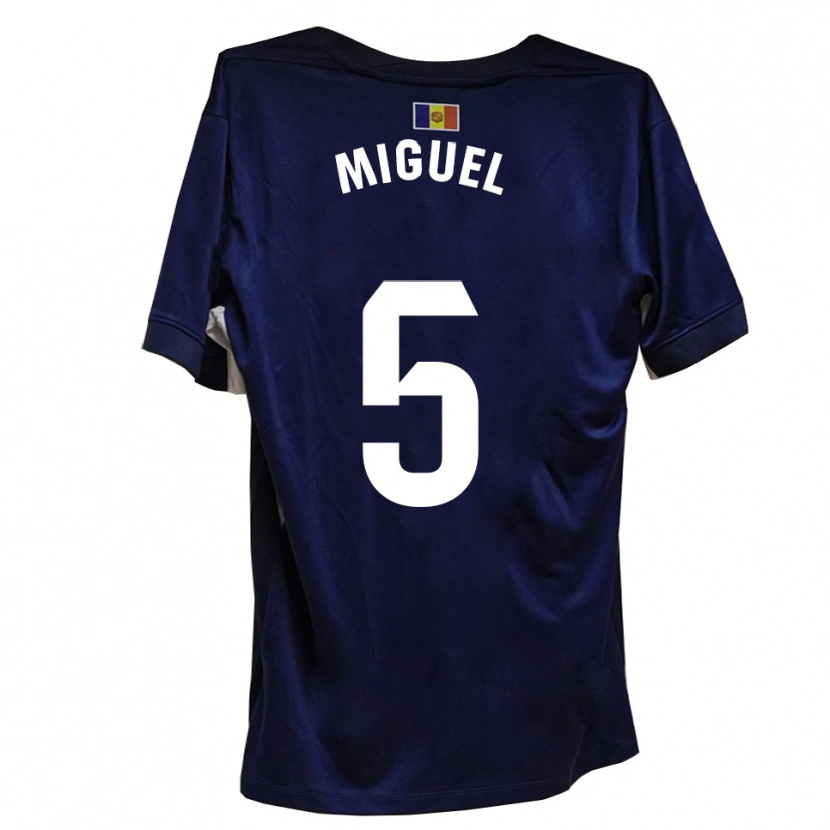Danxen Herren Carlos Miguel #5 Marineblau Weiß Heimtrikot Trikot 2025/26 T-Shirt Österreich