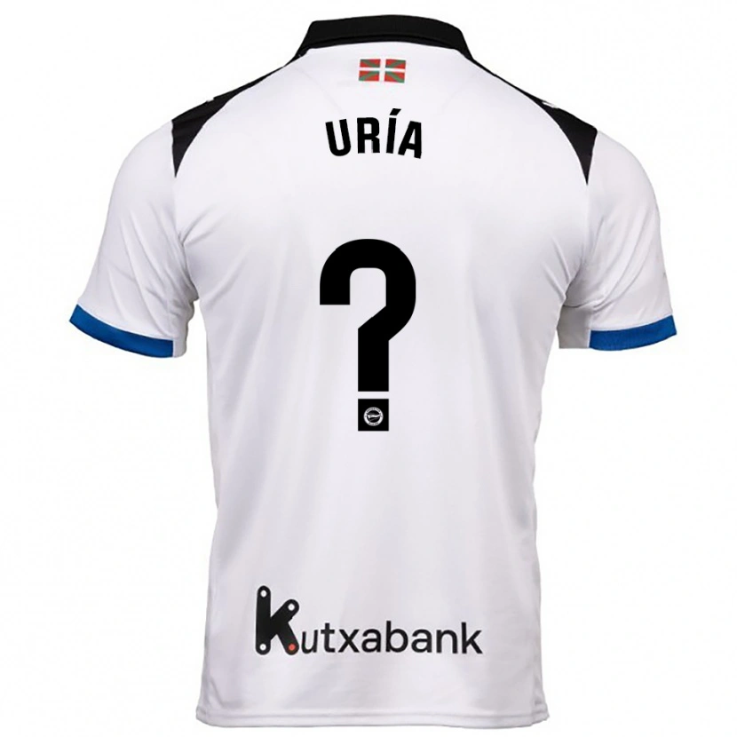 Danxen Herren Iker Uría #0 Weiß Blau Auswärtstrikot Trikot 2025/26 T-Shirt Österreich