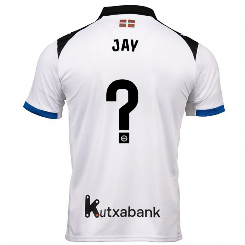 Danxen Herren Alejandro Jay #0 Weiß Blau Auswärtstrikot Trikot 2025/26 T-Shirt Österreich