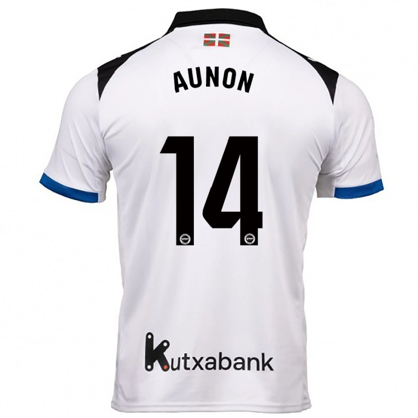 Danxen Herren Cristina Auñón #14 Weiß Blau Auswärtstrikot Trikot 2025/26 T-Shirt Österreich