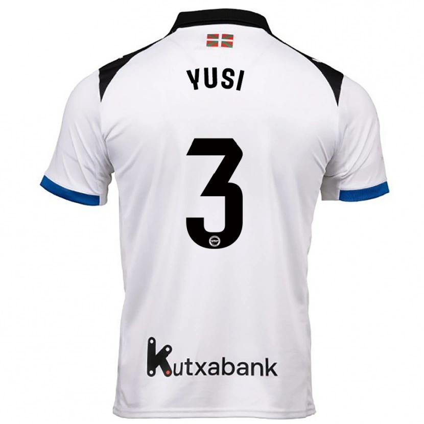 Danxen Herren Youssef Enríquez #3 Weiß Blau Auswärtstrikot Trikot 2025/26 T-Shirt Österreich