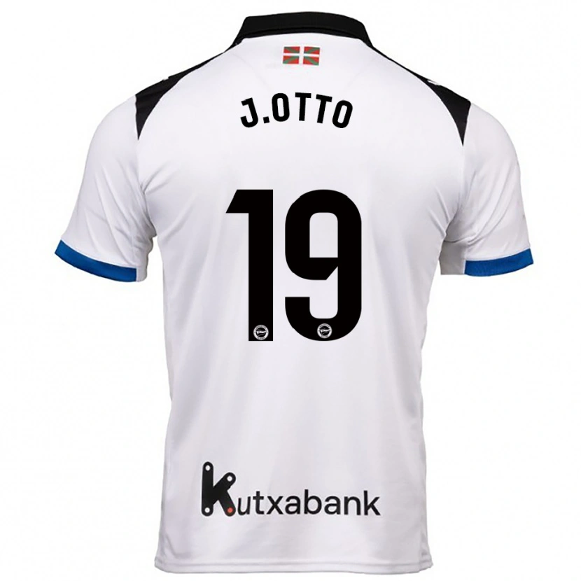 Danxen Herren Jonny Otto #19 Weiß Blau Auswärtstrikot Trikot 2025/26 T-Shirt Österreich