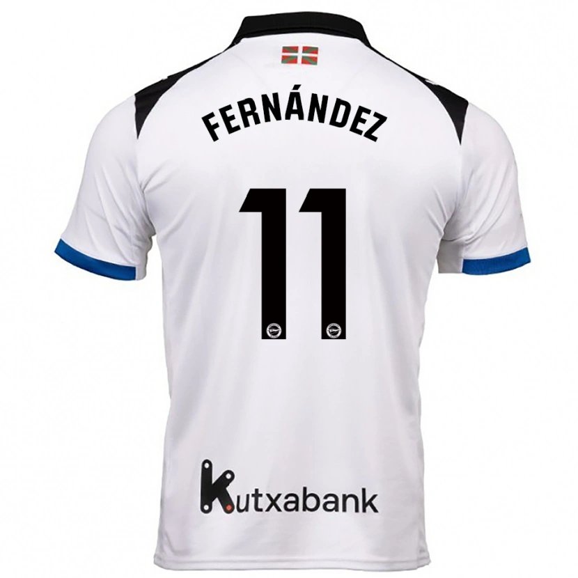 Danxen Herren Imanol Fernández #11 Weiß Blau Auswärtstrikot Trikot 2025/26 T-Shirt Österreich