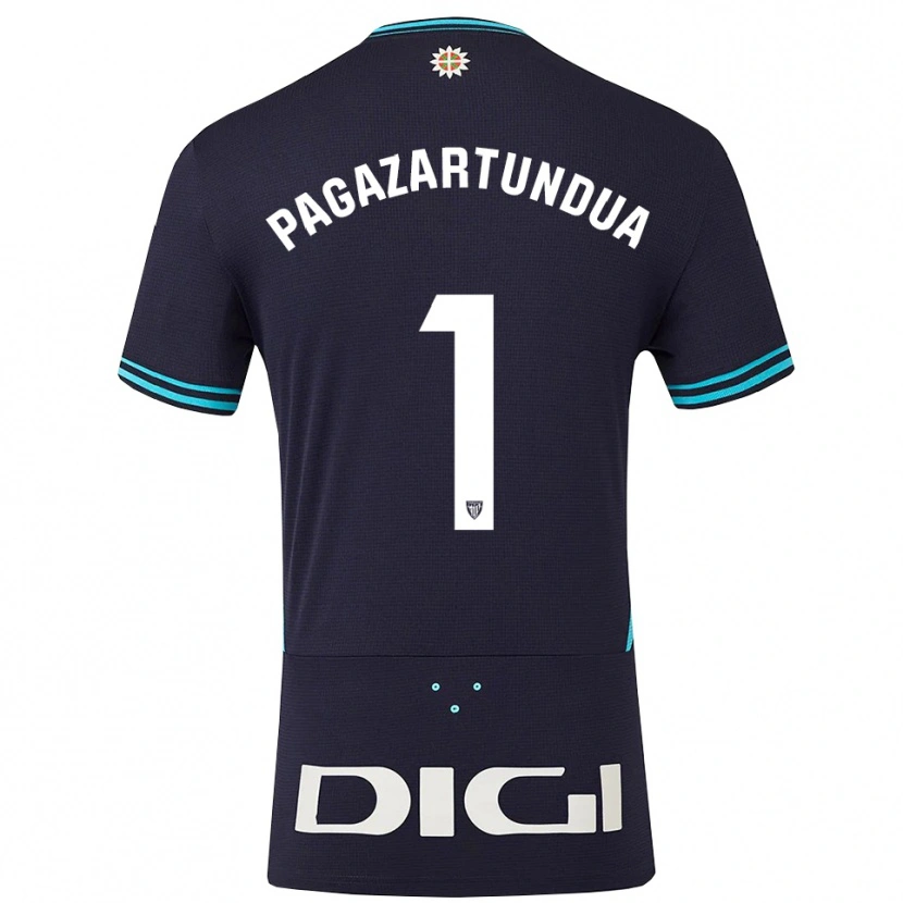 Danxen Herren Iker Pagazartundua #1 Marine Himmelblau Auswärtstrikot Trikot 2025/26 T-Shirt Österreich