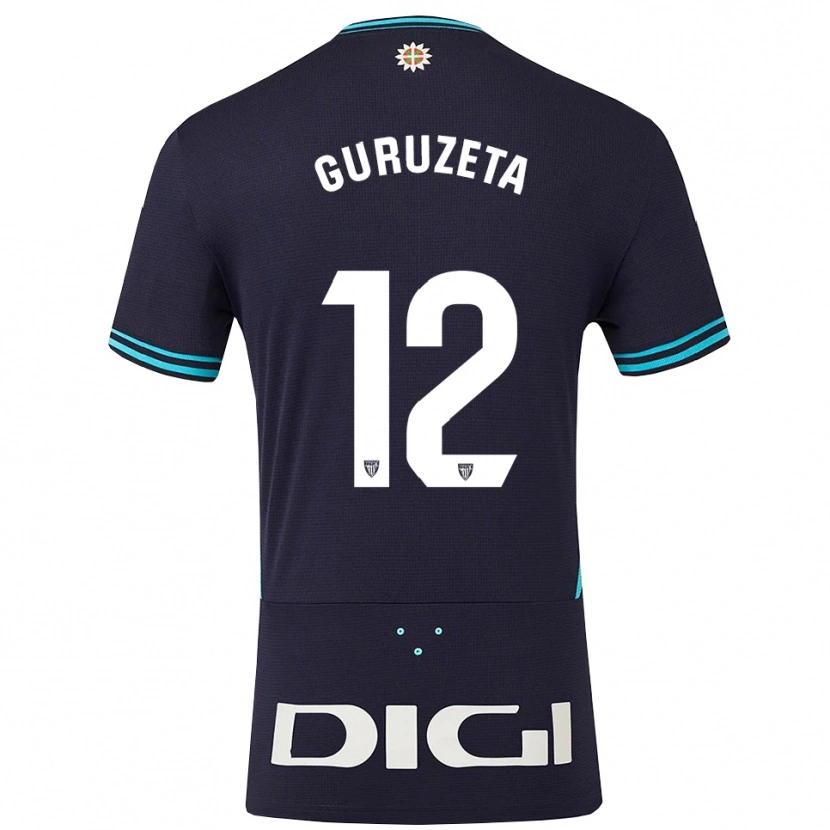 Danxen Herren Gorka Guruzeta #12 Marine Himmelblau Auswärtstrikot Trikot 2025/26 T-Shirt Österreich