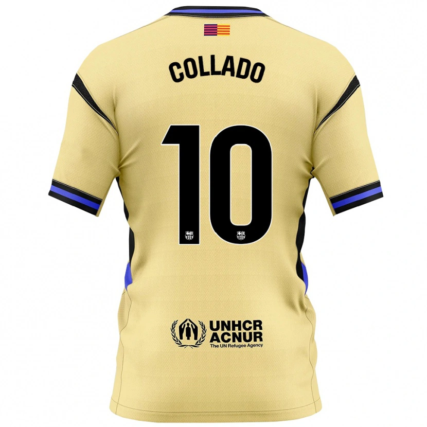 Danxen Herren Alex Collado #10 Gelb Schwarz Auswärtstrikot Trikot 2025/26 T-Shirt Österreich