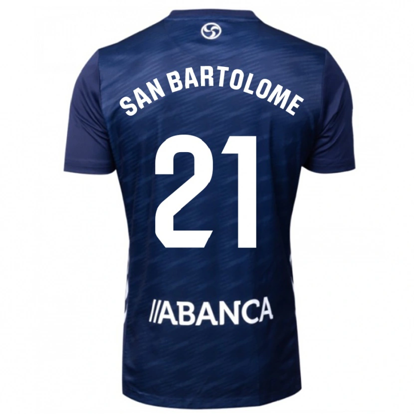 Danxen Herren Victor San Bartolome #21 Marine Weiß Auswärtstrikot Trikot 2025/26 T-Shirt Österreich