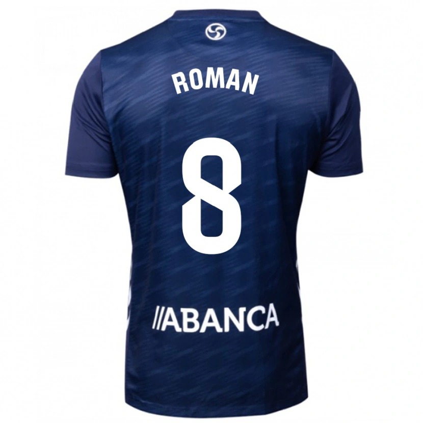 Danxen Herren Miguel Román #8 Marine Weiß Auswärtstrikot Trikot 2025/26 T-Shirt Österreich