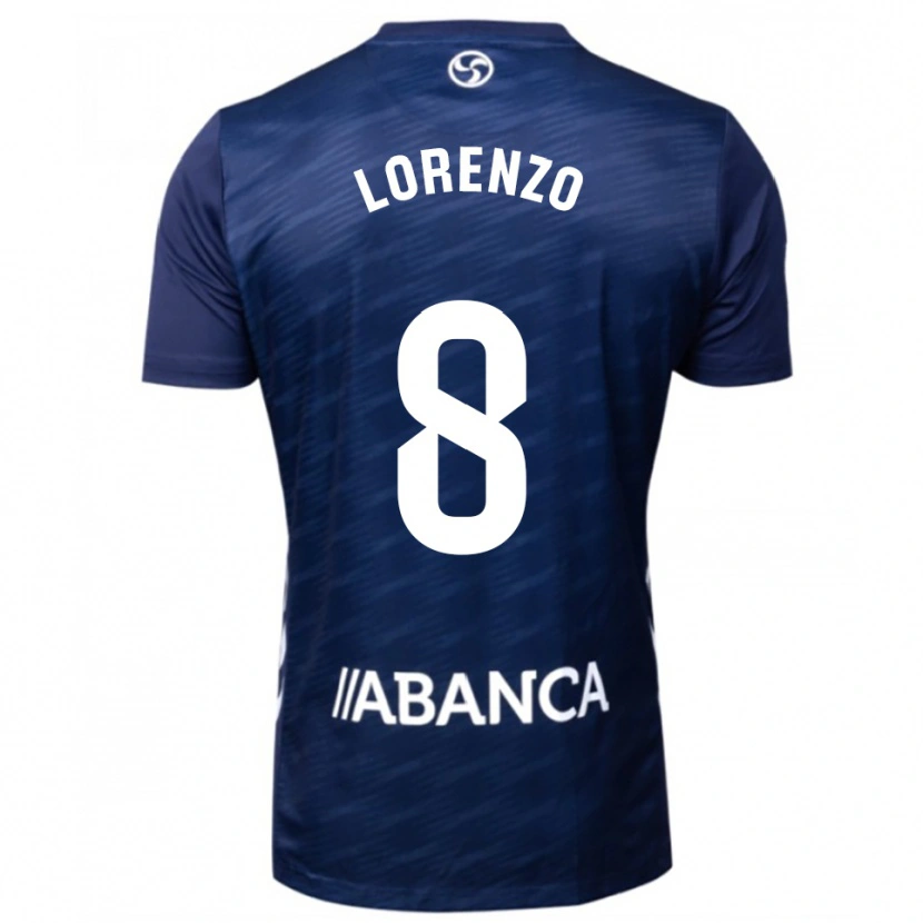 Danxen Herren Paula Lorenzo #8 Marine Weiß Auswärtstrikot Trikot 2025/26 T-Shirt Österreich