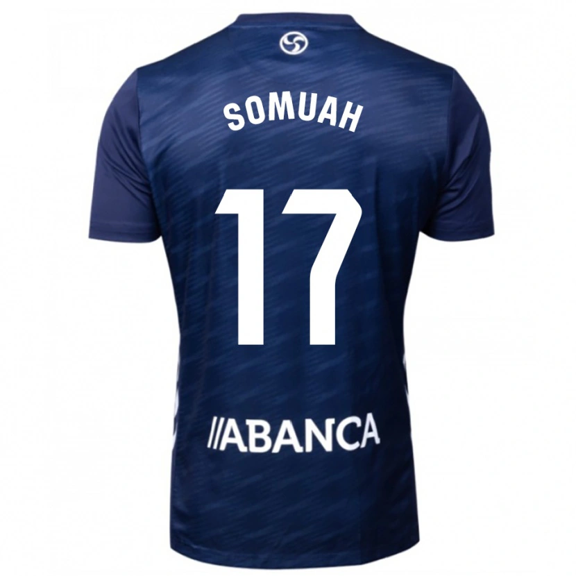 Danxen Herren Bernard Somuah #17 Marine Weiß Auswärtstrikot Trikot 2025/26 T-Shirt Österreich