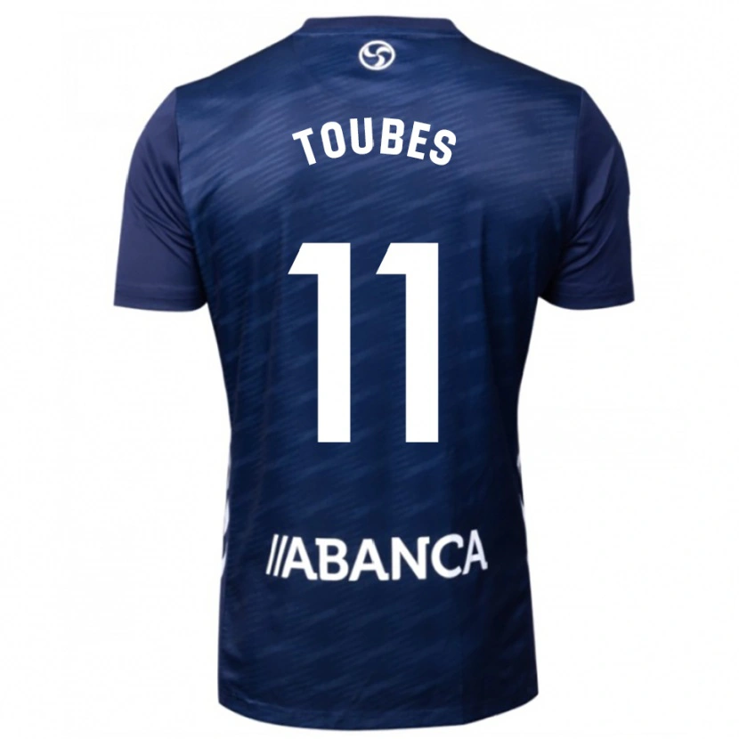 Danxen Herren Ana Toubes #11 Marine Weiß Auswärtstrikot Trikot 2025/26 T-Shirt Österreich