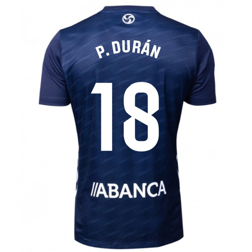 Danxen Herren Pablo Durán #18 Marine Weiß Auswärtstrikot Trikot 2025/26 T-Shirt Österreich