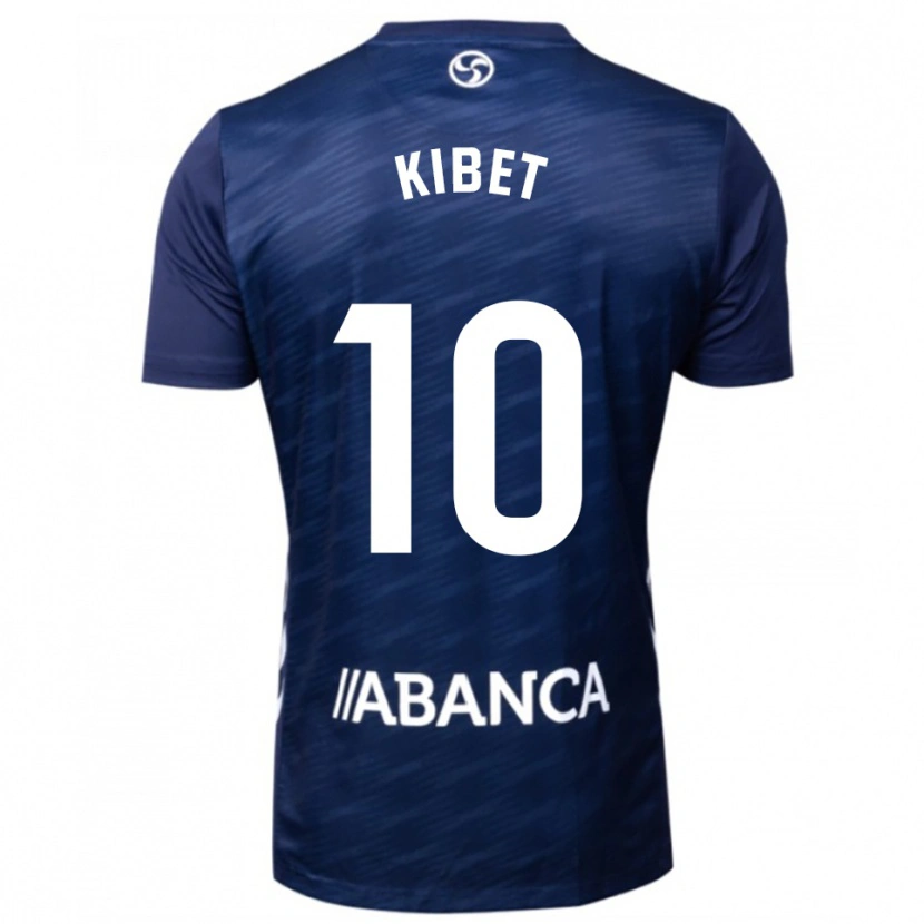 Danxen Herren Aldrine Kibet #10 Marine Weiß Auswärtstrikot Trikot 2025/26 T-Shirt Österreich