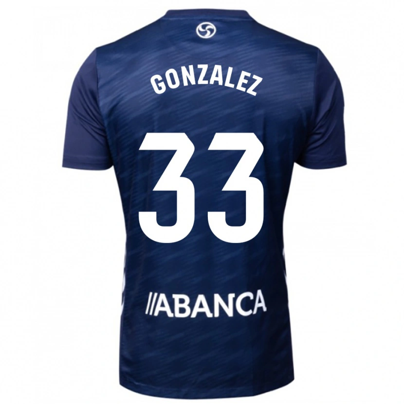 Danxen Herren Marcos González #33 Marine Weiß Auswärtstrikot Trikot 2025/26 T-Shirt Österreich