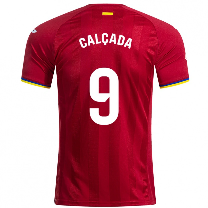 Danxen Herren Gonzalo Calçada #9 Rot Gelb Blau Auswärtstrikot Trikot 2025/26 T-Shirt Österreich