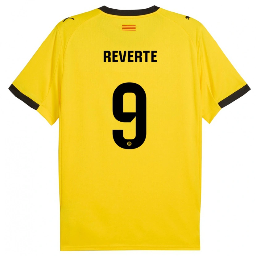 Danxen Herren Unai Reverte #9 Gelb Schwarz Auswärtstrikot Trikot 2025/26 T-Shirt Österreich