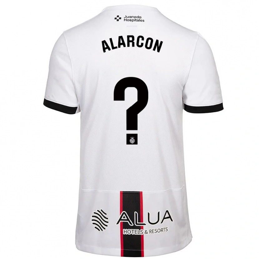Danxen Herren Raúl Alarcón #0 Weiß Schwarz Auswärtstrikot Trikot 2025/26 T-Shirt Österreich