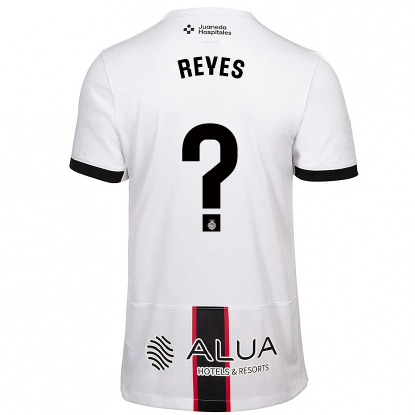 Danxen Herren Borja Reyes #0 Weiß Schwarz Auswärtstrikot Trikot 2025/26 T-Shirt Österreich