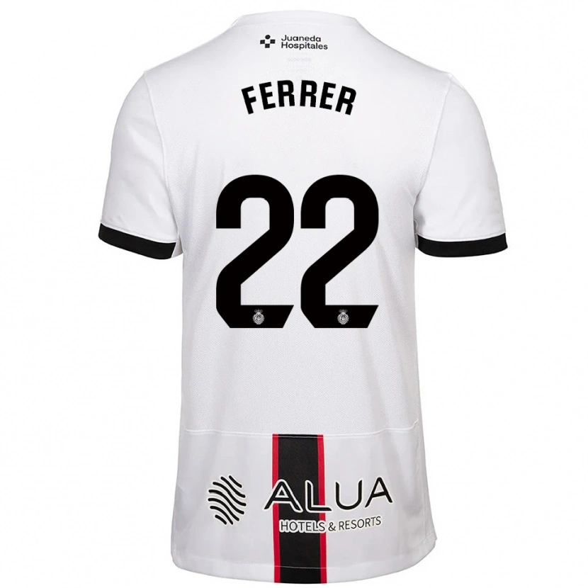 Danxen Herren David Ferrer #22 Weiß Schwarz Auswärtstrikot Trikot 2025/26 T-Shirt Österreich