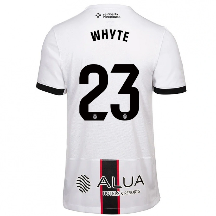 Danxen Herren Michael Whyte #23 Weiß Schwarz Auswärtstrikot Trikot 2025/26 T-Shirt Österreich