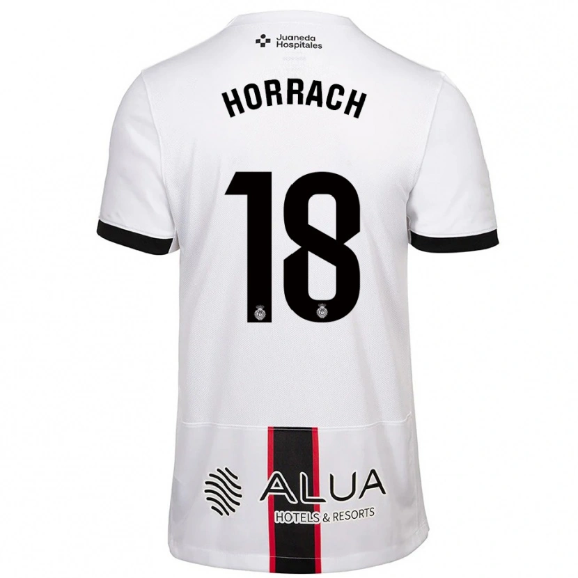 Danxen Herren Barto Horrach #18 Weiß Schwarz Auswärtstrikot Trikot 2025/26 T-Shirt Österreich