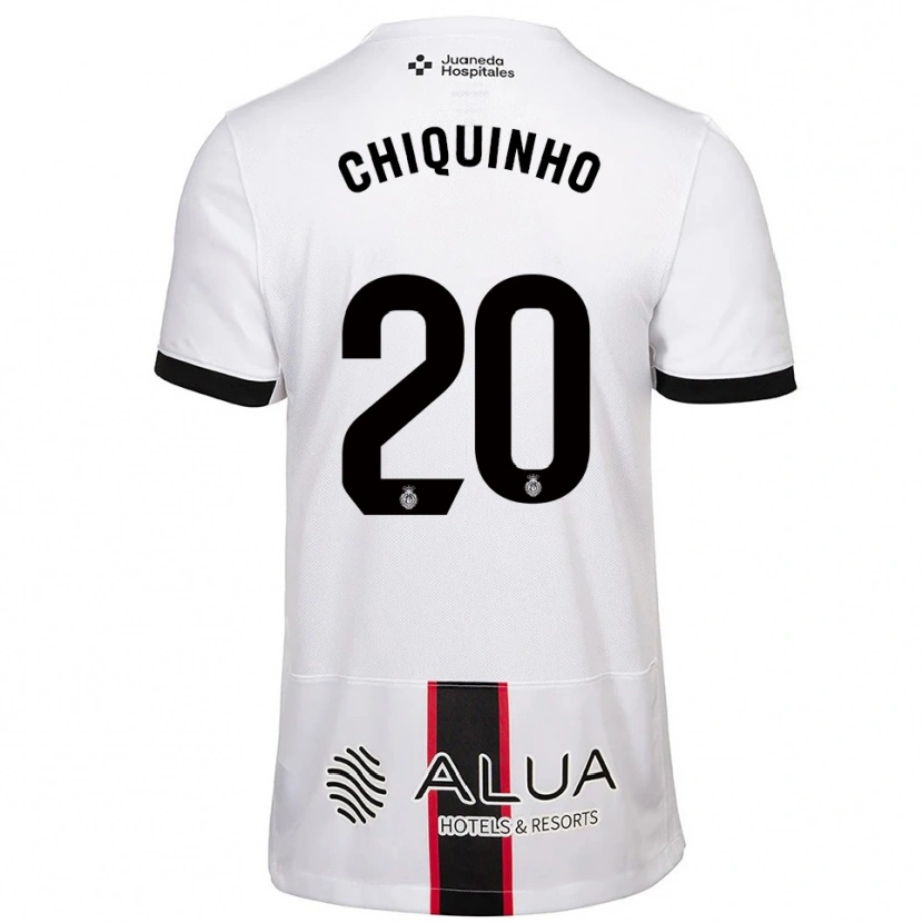 Danxen Herren Chiquinho #20 Weiß Schwarz Auswärtstrikot Trikot 2025/26 T-Shirt Österreich