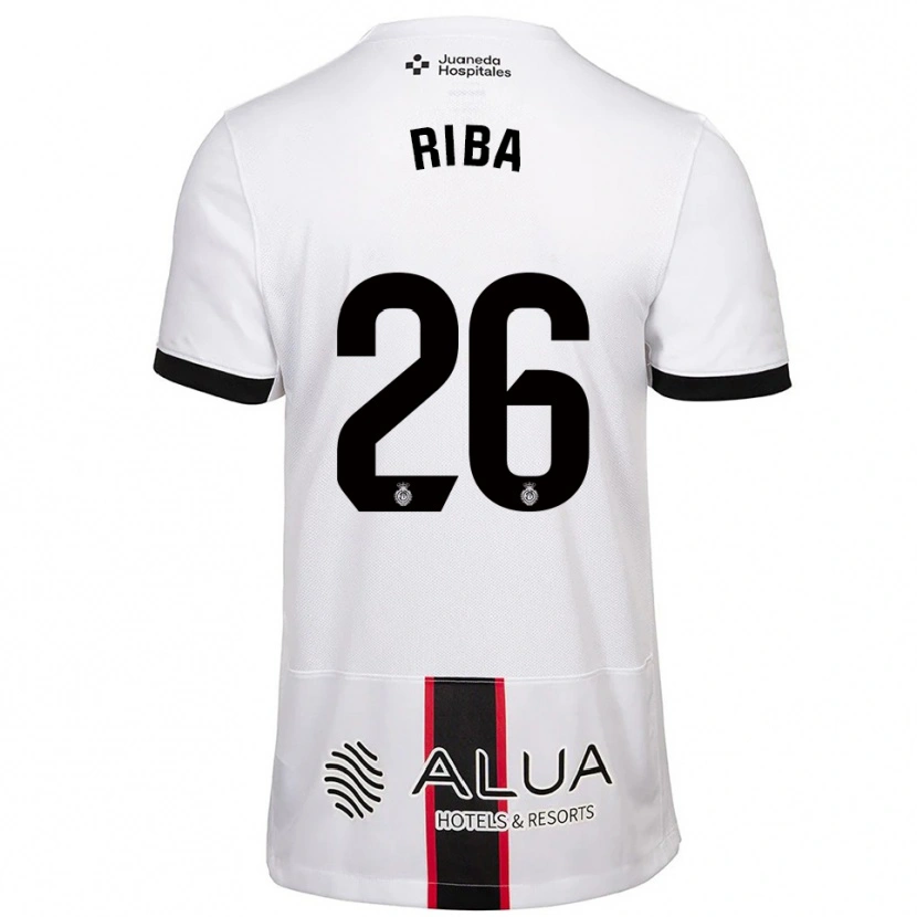 Danxen Herren Cesc Riba #26 Weiß Schwarz Auswärtstrikot Trikot 2025/26 T-Shirt Österreich