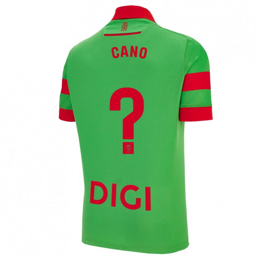 Danxen Herren Javi Caño #0 Grün Rot Auswärtstrikot Trikot 2025/26 T-Shirt Österreich